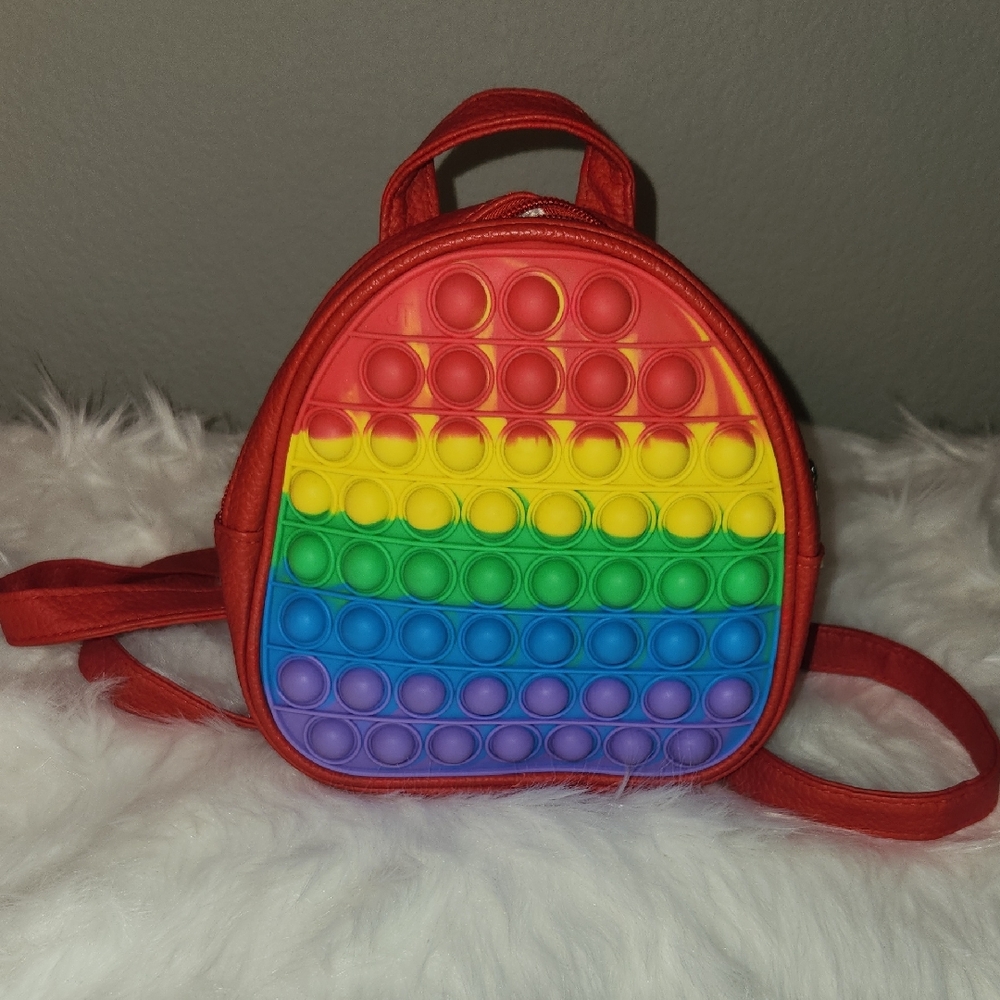 Colorful Pop It Mini Backpack